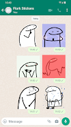 Flork Stickers memes WASticker স্ক্রিনশট 3