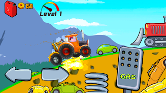 Kids Monster Truck Racing Game Schermafbeelding 3