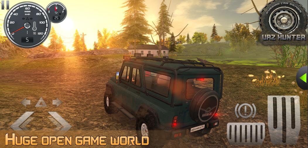 Russian Car Driver UAZ HUNTER Mod應用截圖第1張