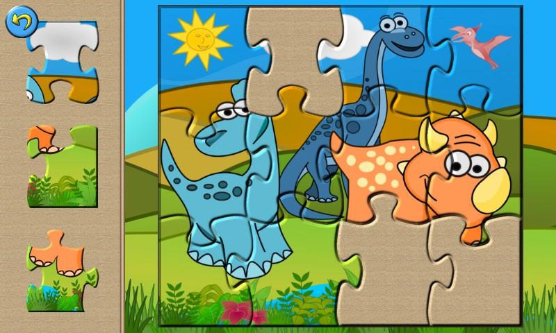 Dino 兒童拼圖遊戲應用截圖第4張
