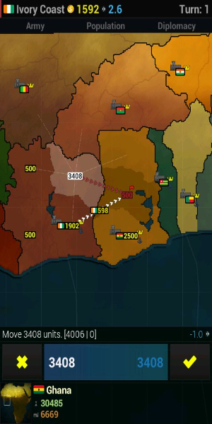 Age of History Africa Ekran Görüntüsü 2