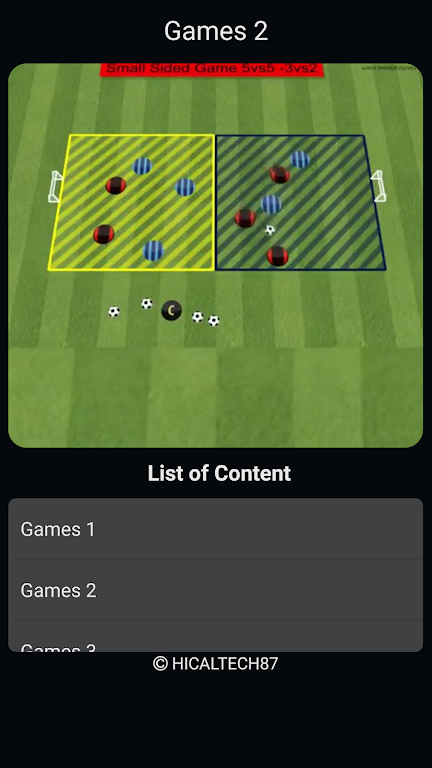 Schermata Football Small Sided Games 3