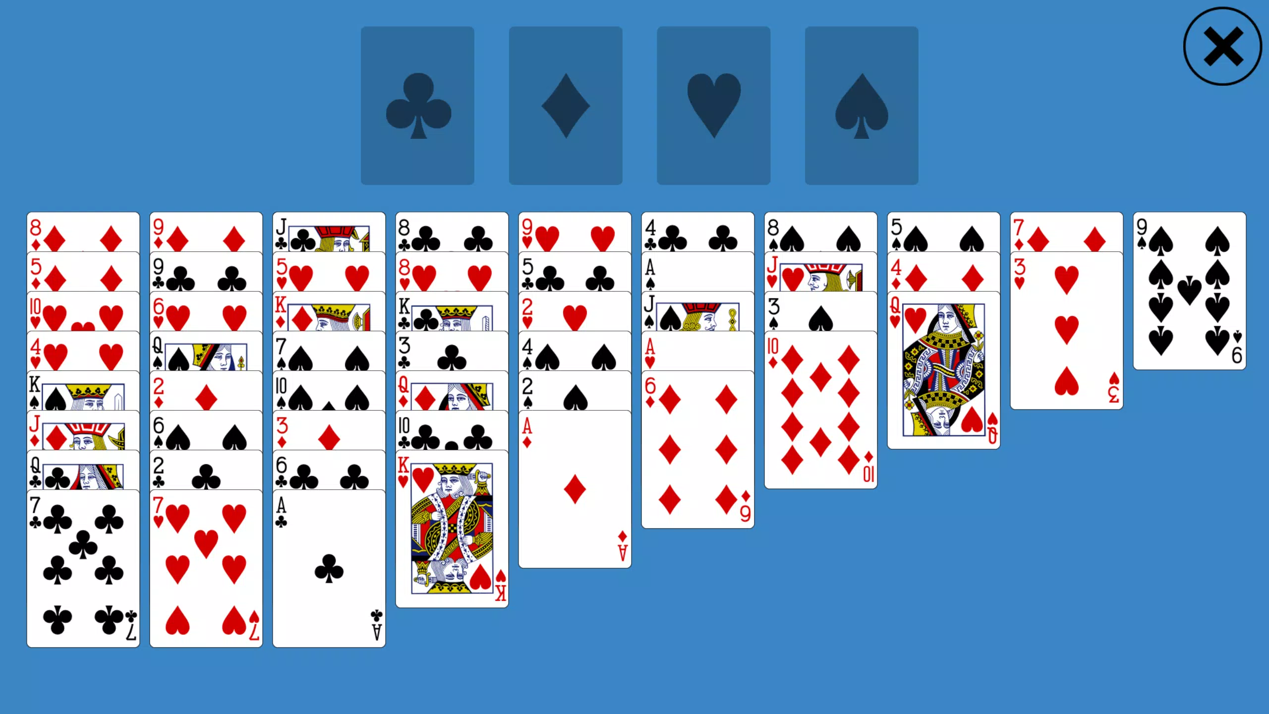 Classic Simple Simon Solitaire स्क्रीनशॉट 1