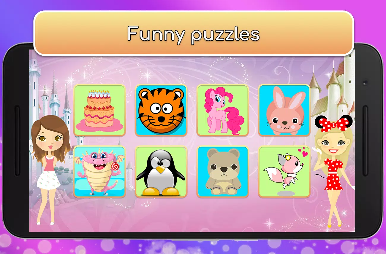 女の子のためのゲーム。 パズル スクリーンショット 2