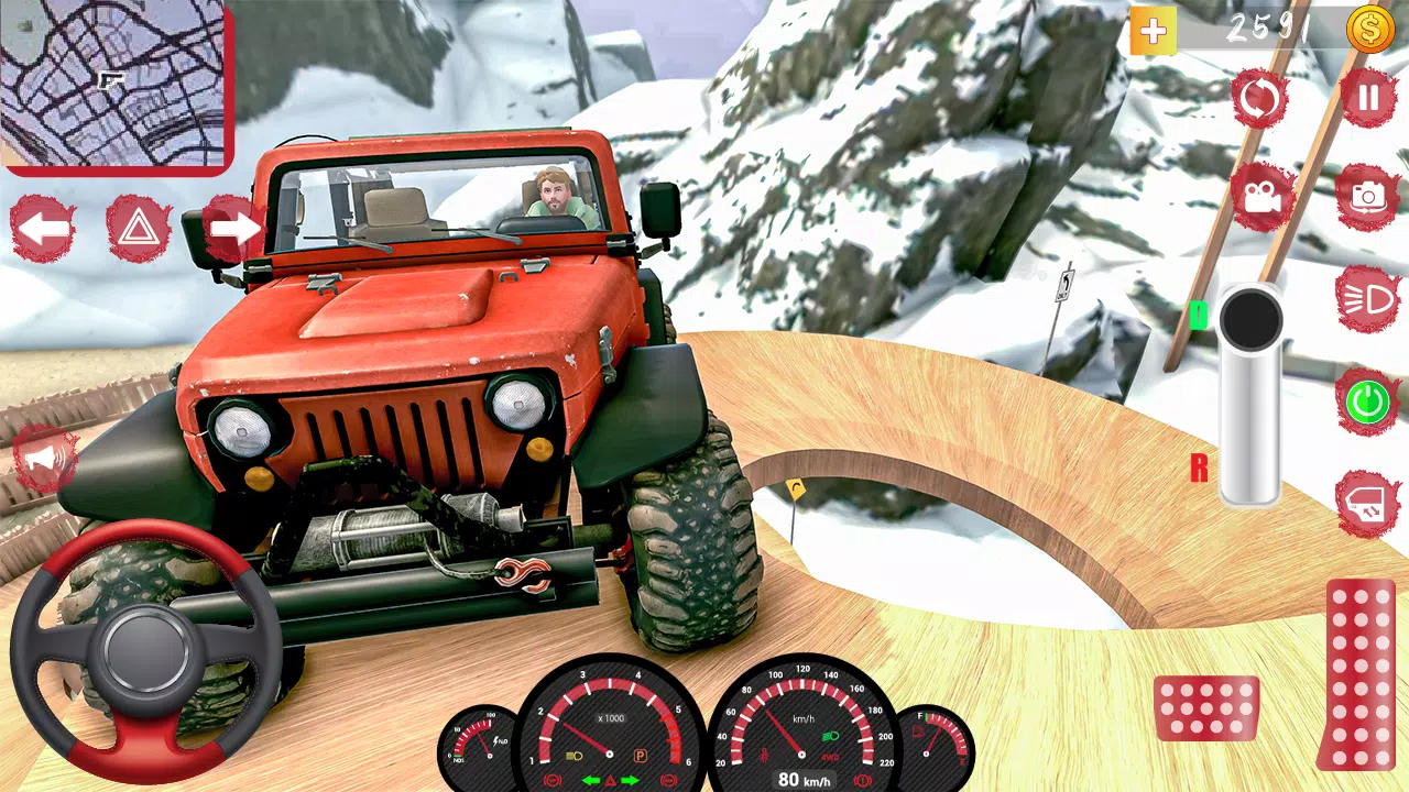 Mud Jeep Mud Driving Simulator應用截圖第2張