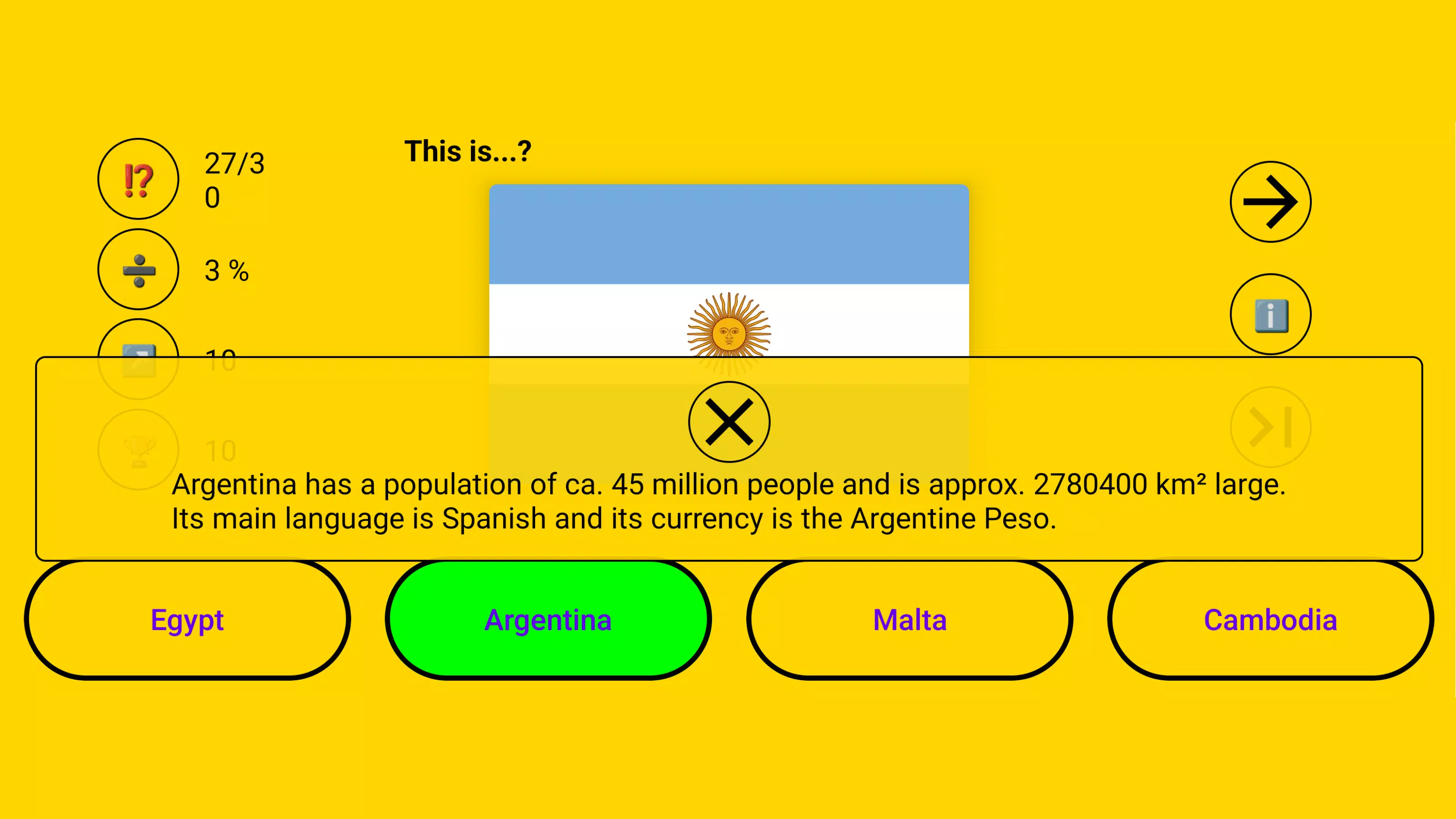 Super Flags! Flag Quiz 스크린샷 4