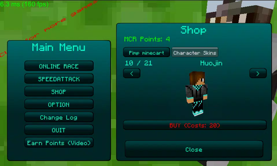 Minecart Race Adventures Скриншот 2