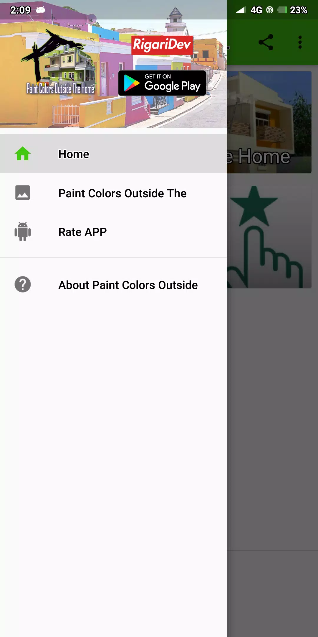 Paint Colors Outside The Home Скриншот 1