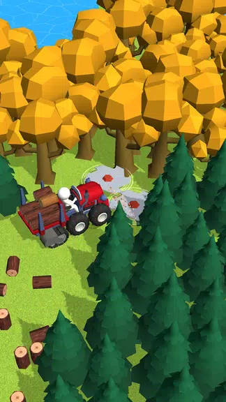Lumber Harvest: Tree Cutting Ekran Görüntüsü 3