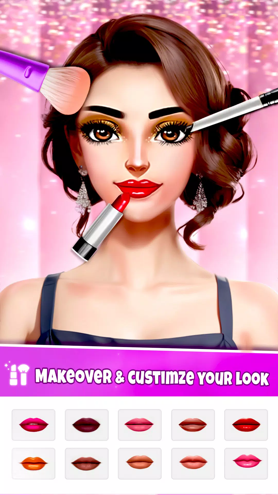 Fashion Dress Up, Makeup Game Ảnh chụp màn hình 1
