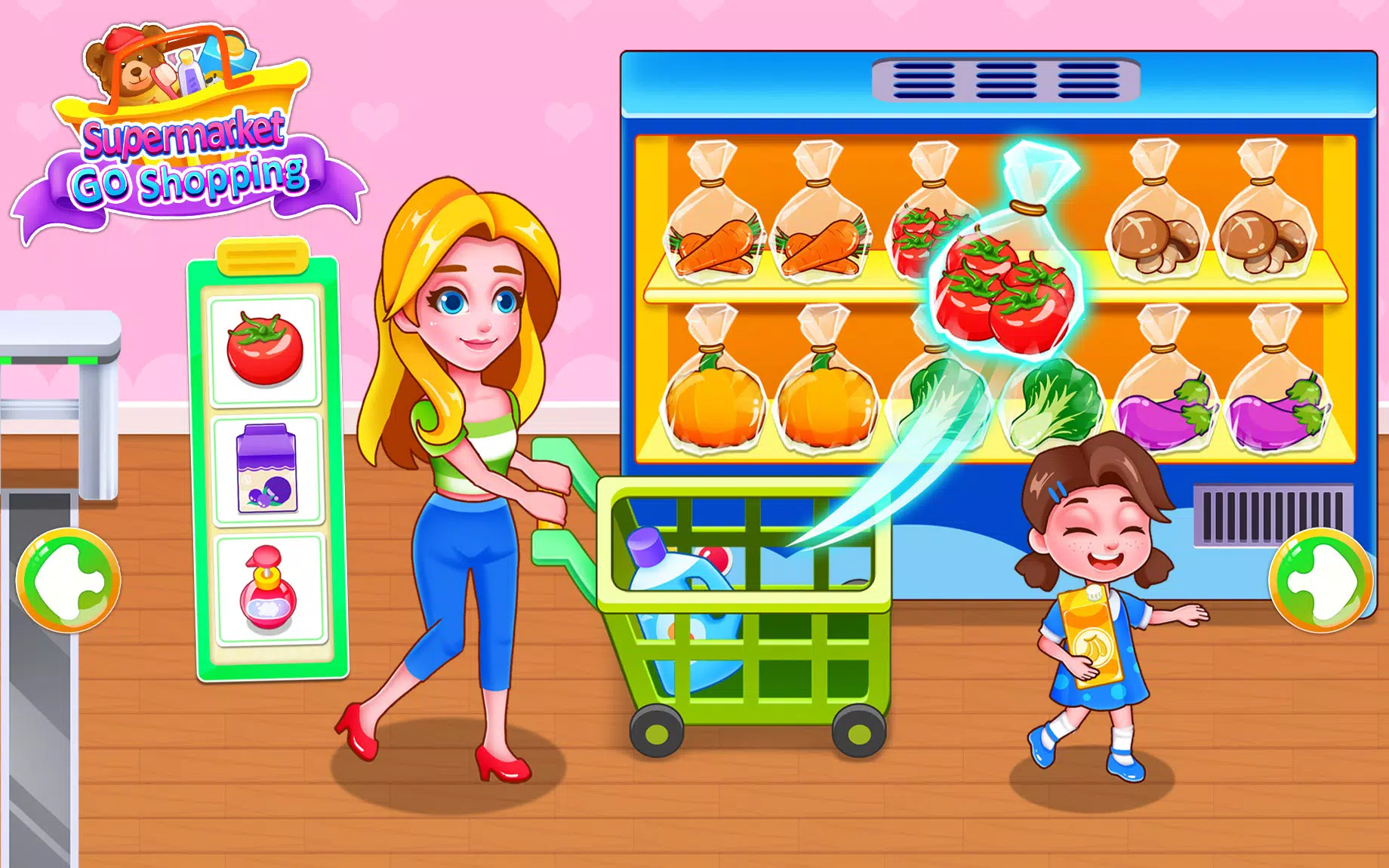 Supermarket Go Shopping Скриншот 1