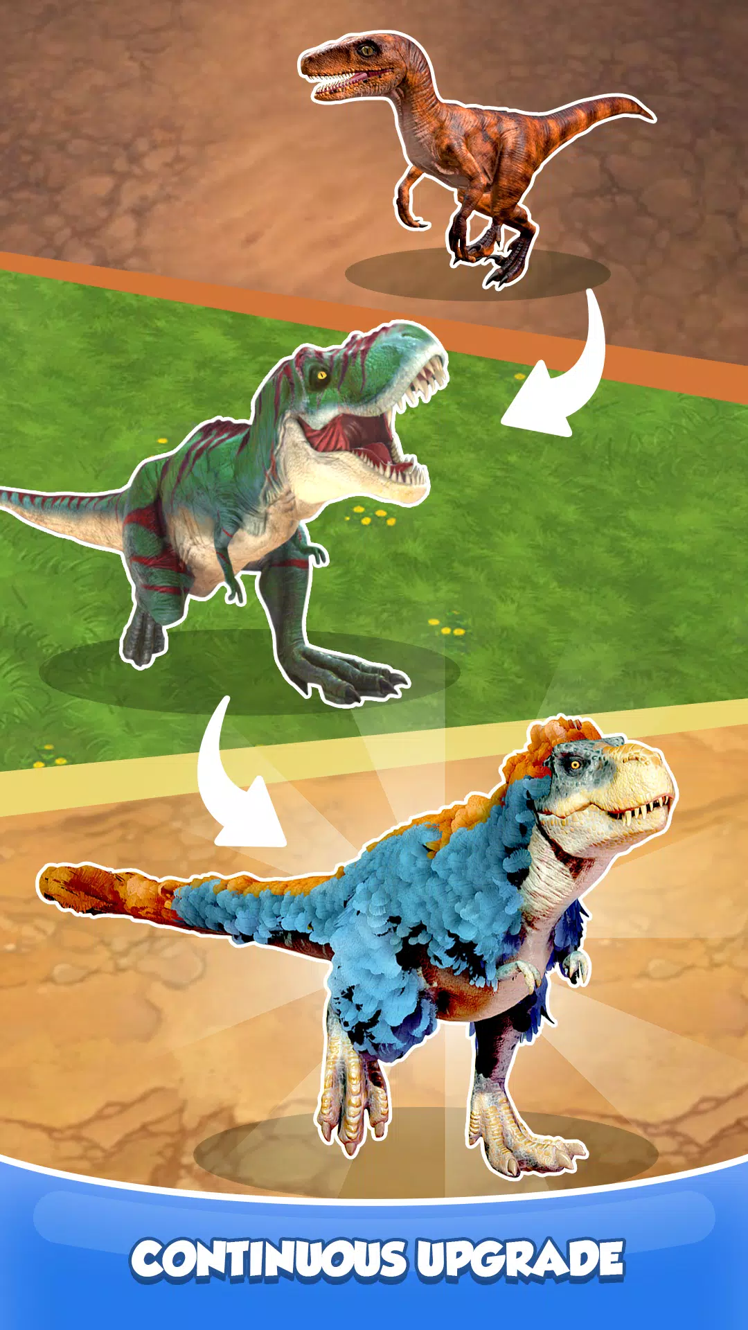 Merge Dino: Survival Monster Скриншот 3