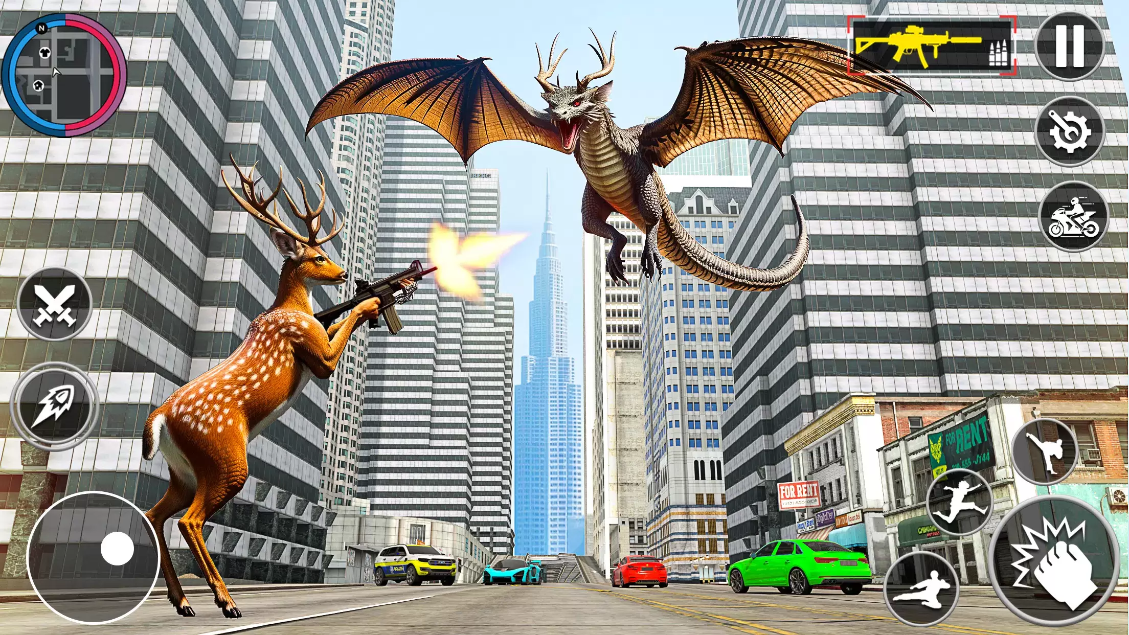 Deer Simulator 3D Open World ဖန်သားပြင်ဓာတ်ပုံ 1