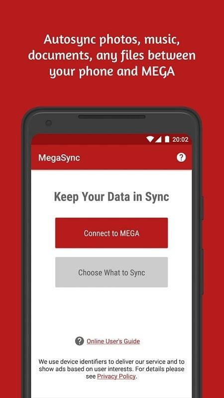 Autosync for MEGA - MegaSync Скриншот 2
