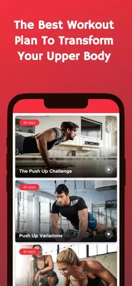30 Day Push Up Challenge Ảnh chụp màn hình 3