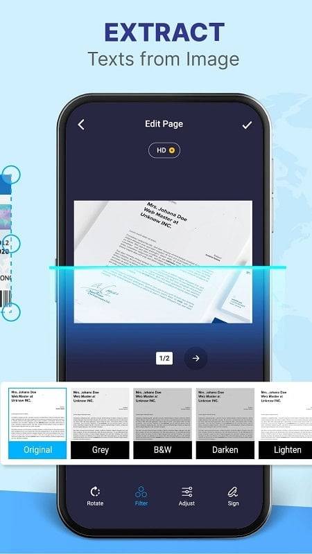 Document Scan Schermafbeelding 2