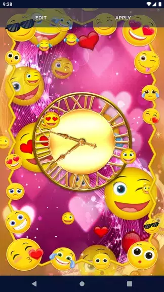 Cute Emoji Live Wallpaper Ảnh chụp màn hình 3