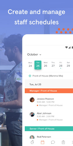 Schermata 7shifts: Employee Scheduling 3