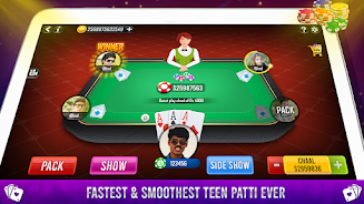 Teenpatti Indian poker 3 patti ภาพหน้าจอ 1