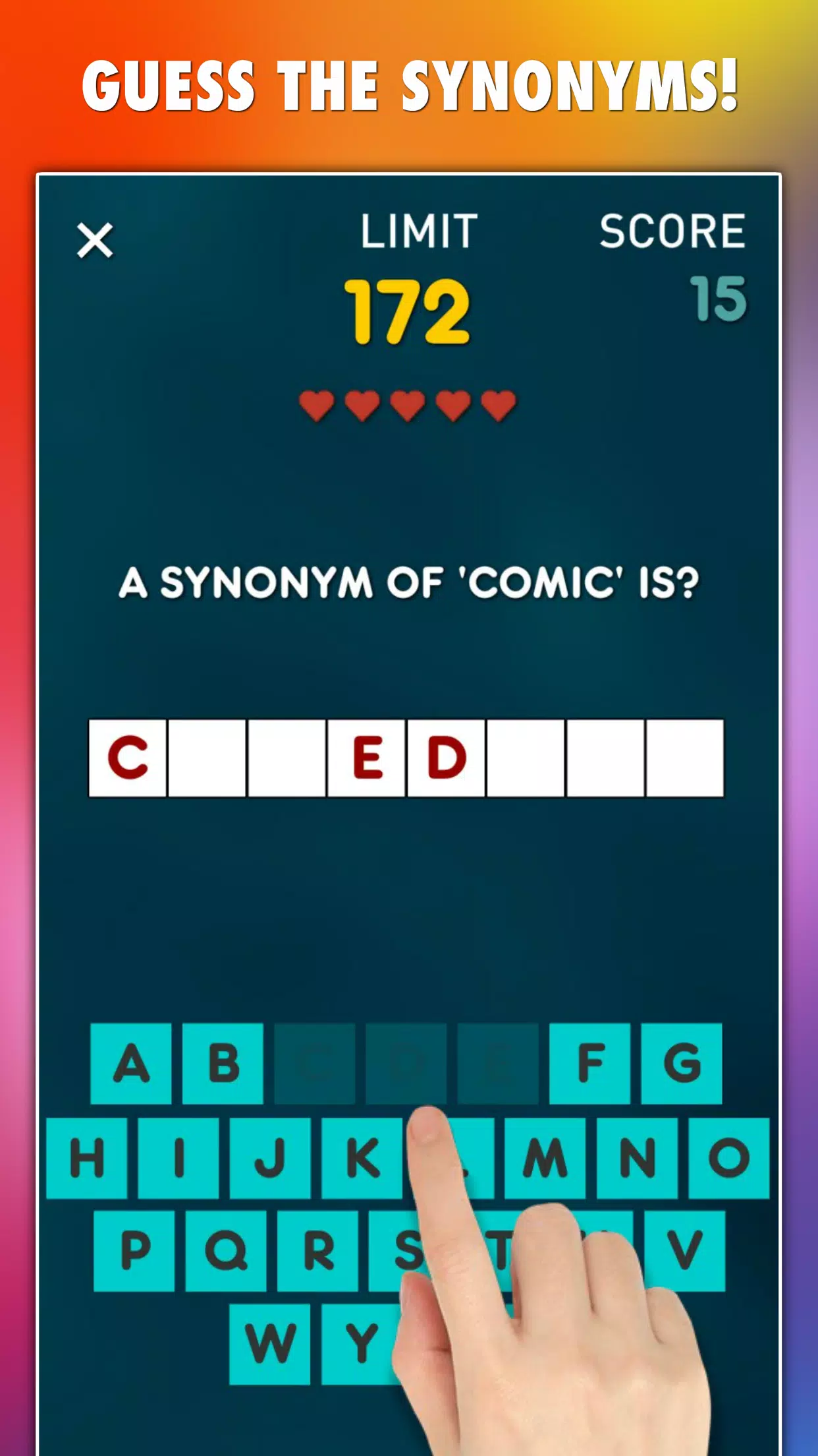 Synonyms Game Screenshot 3