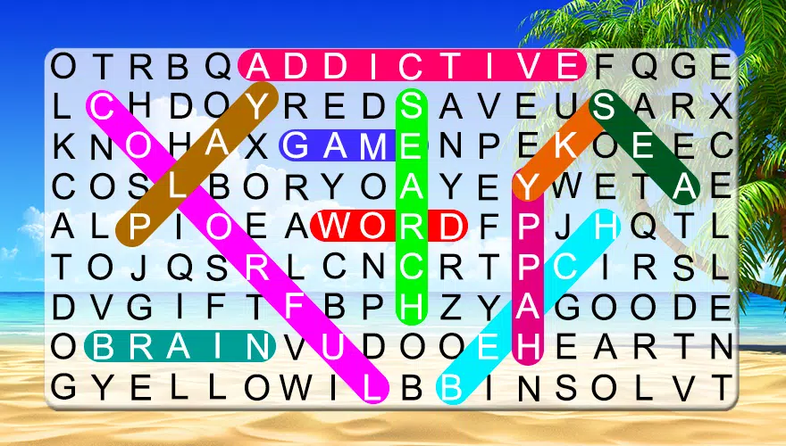 Word Search : Find Hidden Word Captura de pantalla 2