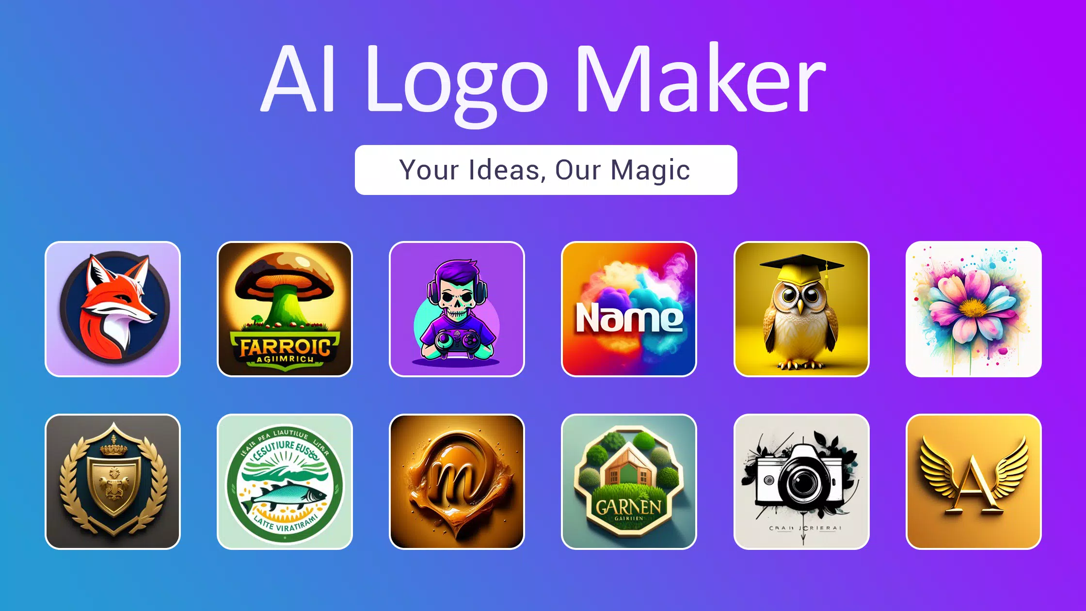 Logo maker AI Logo generator Скриншот 1