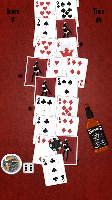 High Low Card Game (Hi-Lo) Скриншот 1