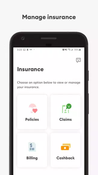 Onlia Insurance Captura de tela 2