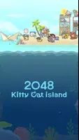 2048 Kitty Cat Island Tangkapan skrin 2