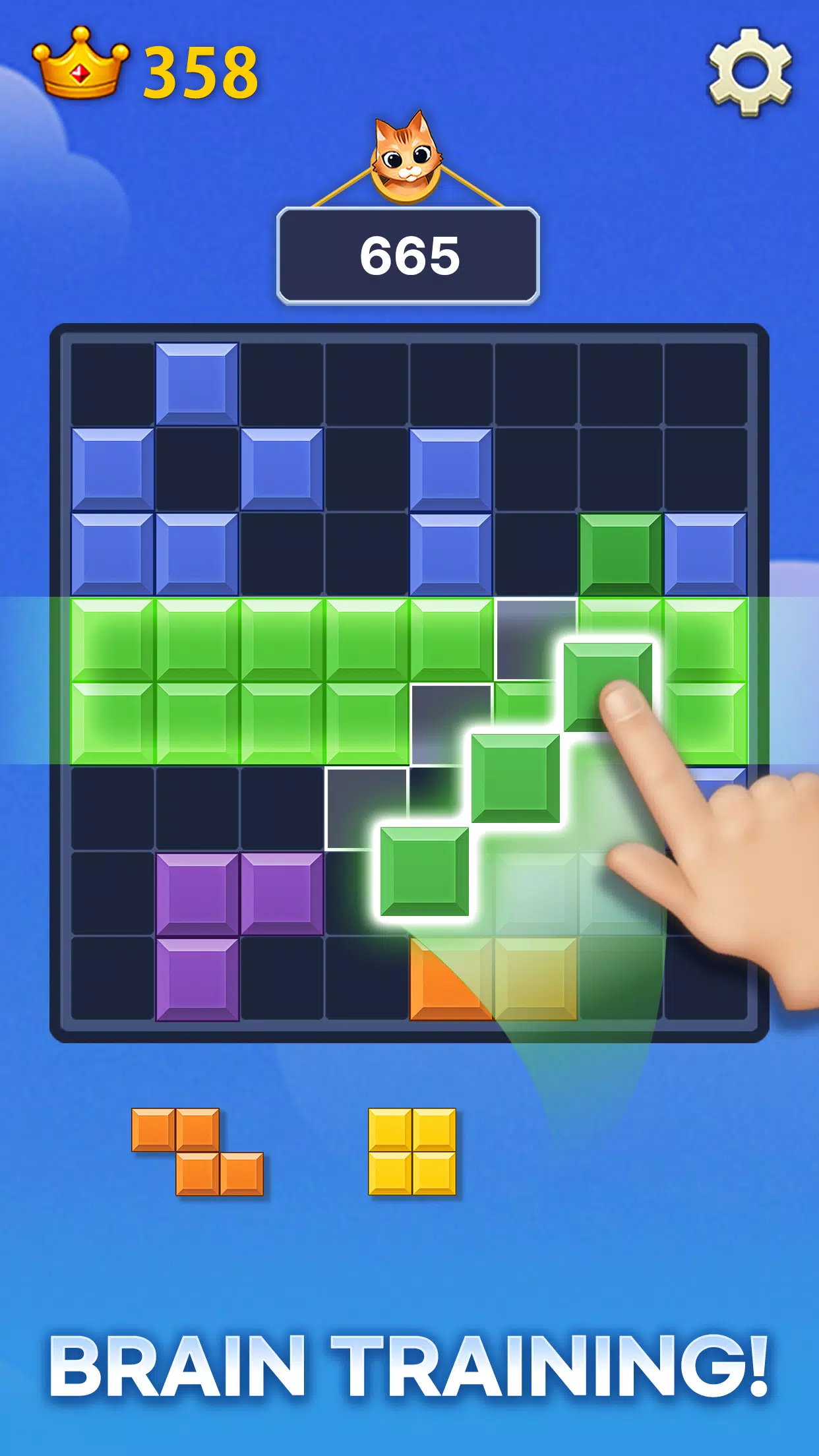 Meow Block Puzzle Скриншот 3