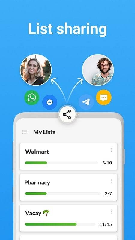 Listonic: Lista de compras Captura de tela 1