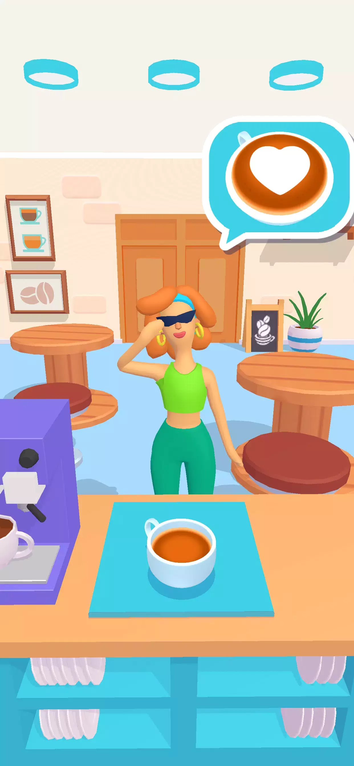 Coffee Shop 3D Скриншот 4