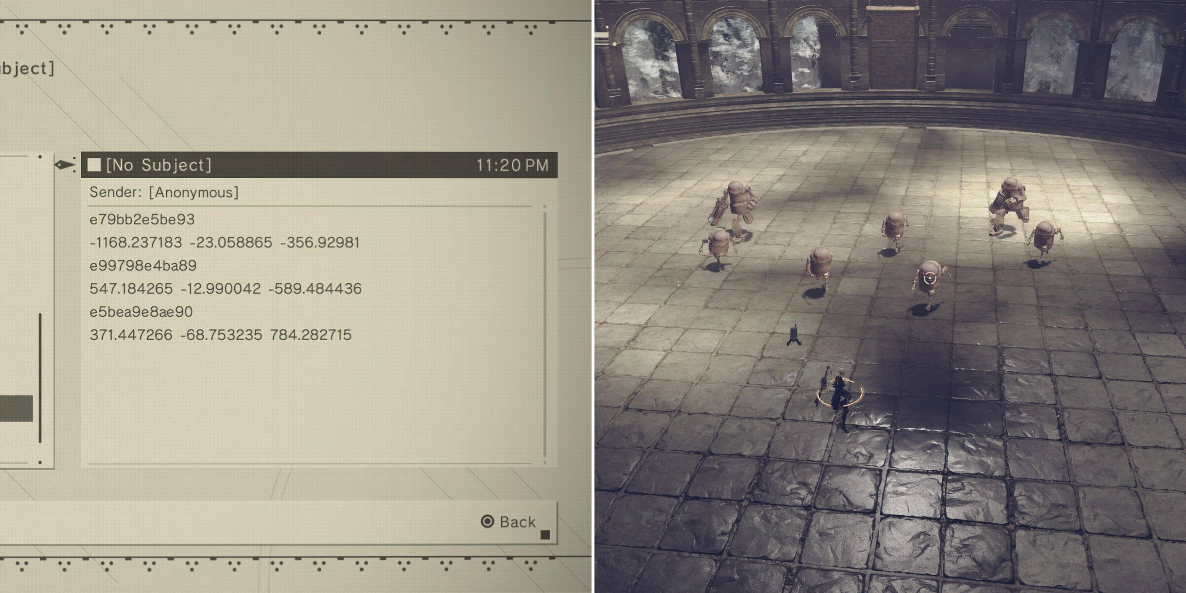 NIER：自动机秘密揭示了！神秘的字母发掘