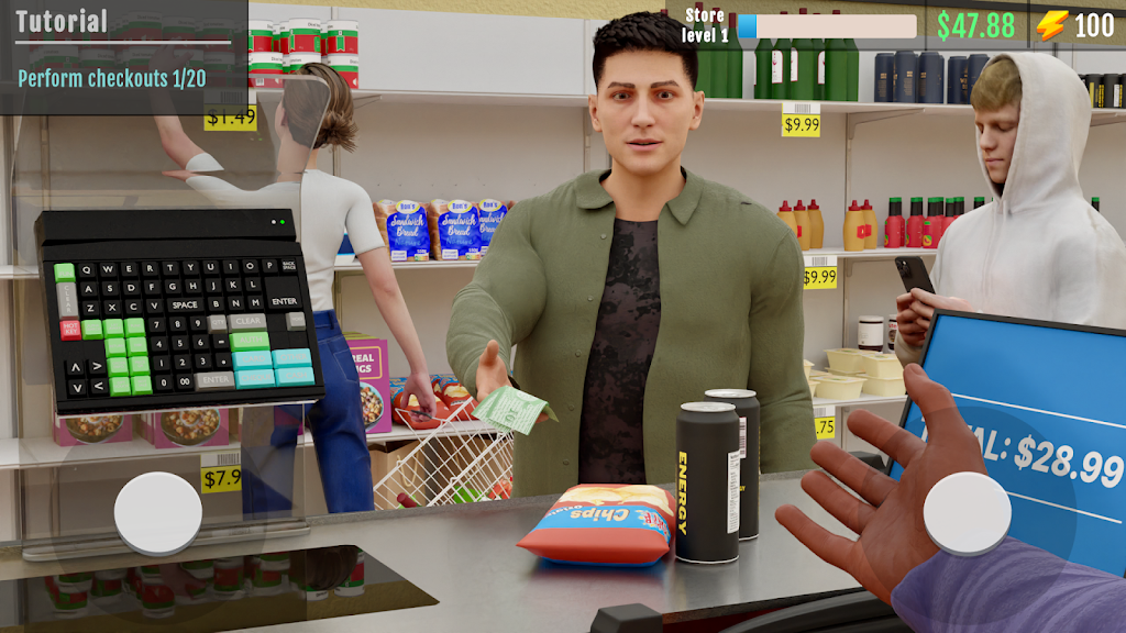 Supermarket Simulator 3D Store Ảnh chụp màn hình 3