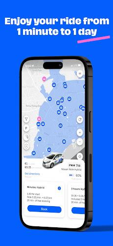 RideNow - carsharing Скриншот 1