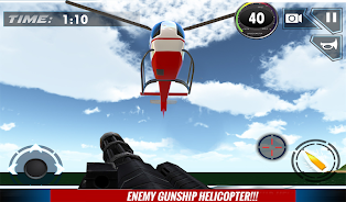 Police Boat Shooting Games 3D Скриншот 1