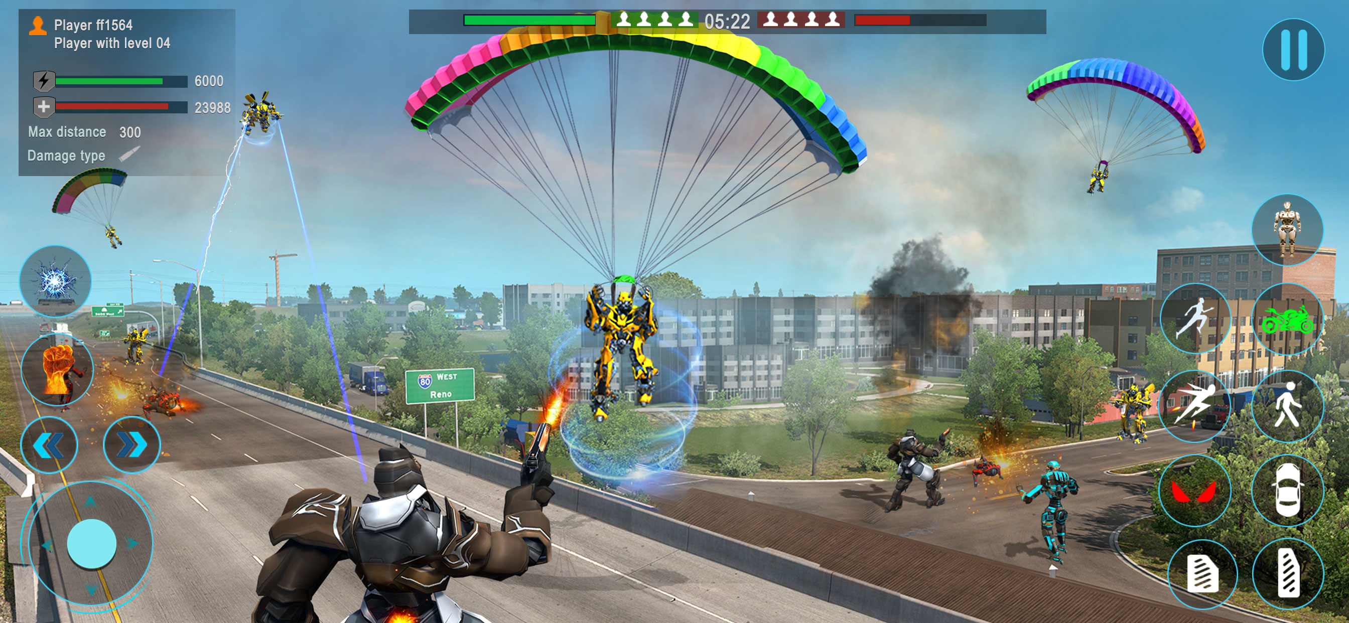 Bike Robot Transformation Game Capture d'écran 3