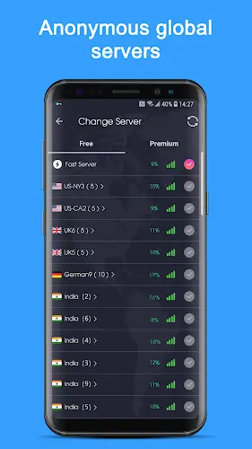 VPN Proxy Speed - Super VPN Ekran Görüntüsü 2
