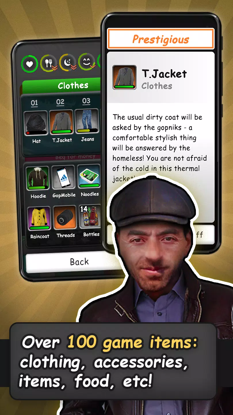 Homeless: Life Simulator Zrzut ekranu 2