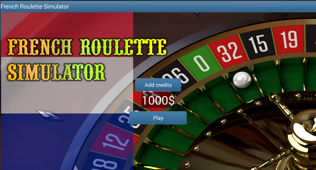 French Roulette Simulator應用截圖第1張