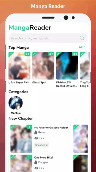 Manga Reader- Best Free Manga Online & Offline Скриншот 4