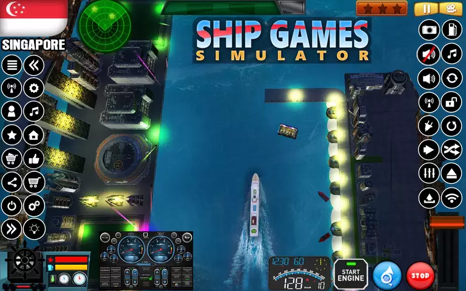 Big Cruise Ship Simulator Tangkapan skrin 4