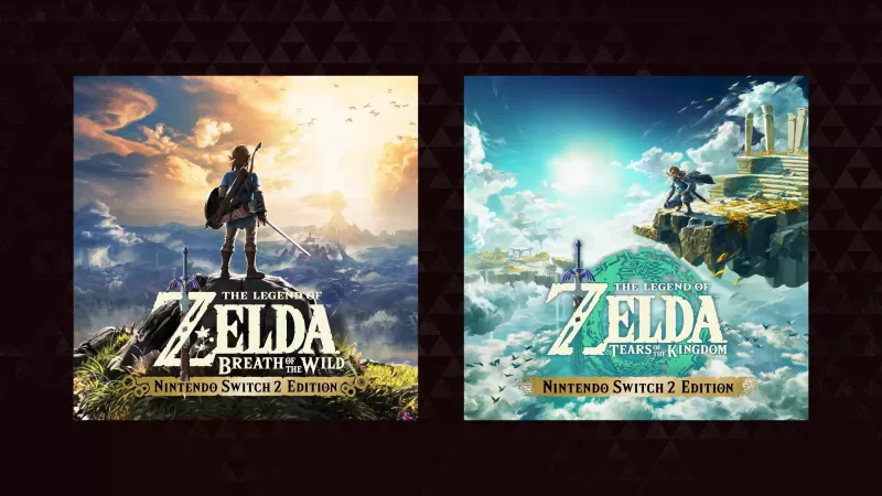 Nintendo Switch 2 -upgrades aangekondigd voor games zoals Breath of the Wild en Metroid Prime 4
