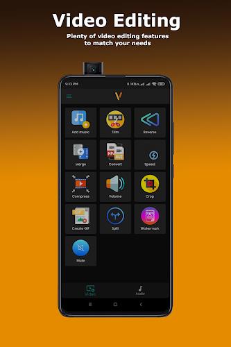 Vaux - Video and Audio Editor スクリーンショット 1