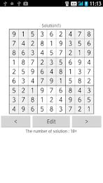 Sudoku Solver Multi Solutions Скриншот 4