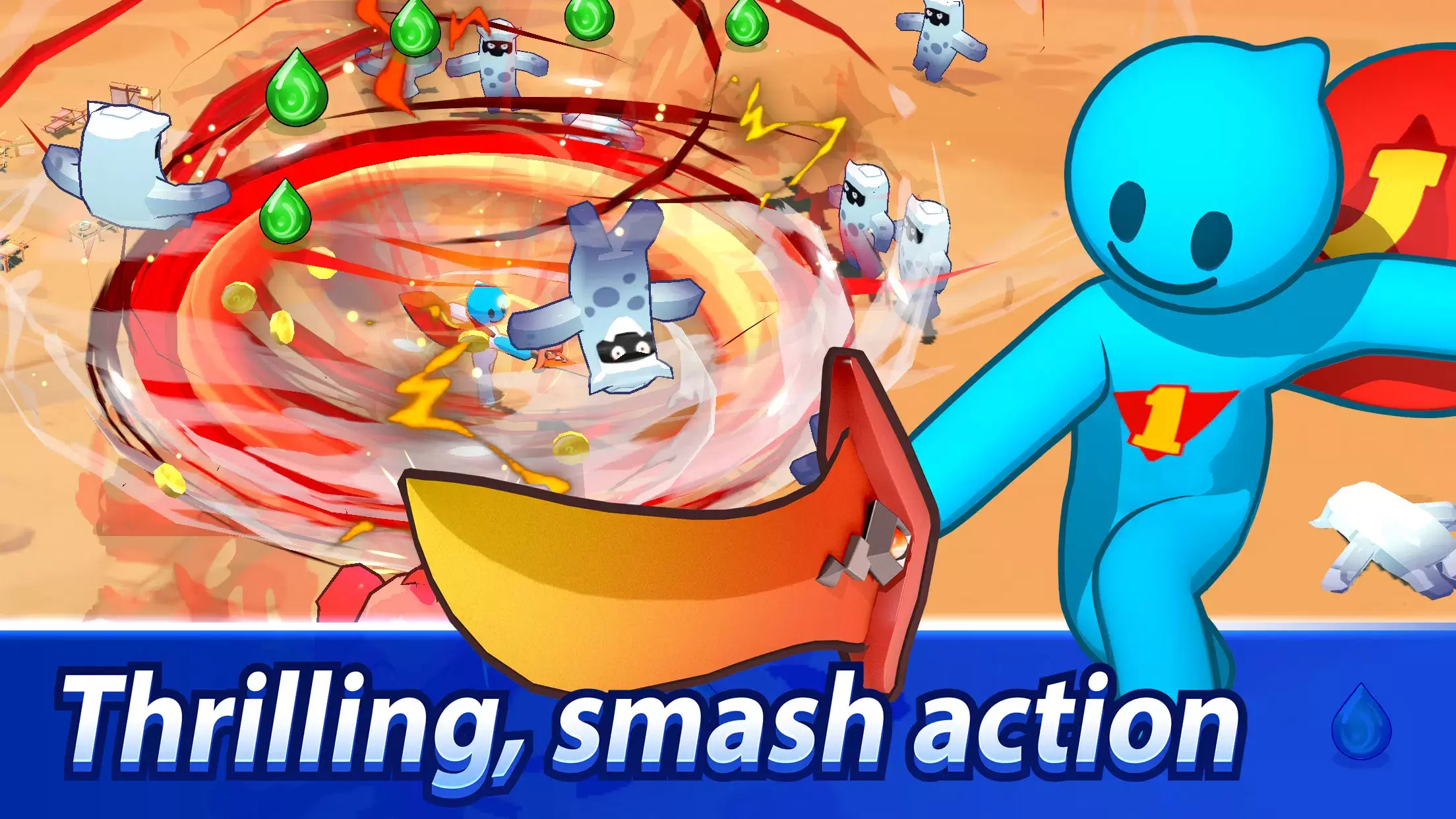 Smashero.io - Hack n slash RPG Скриншот 3