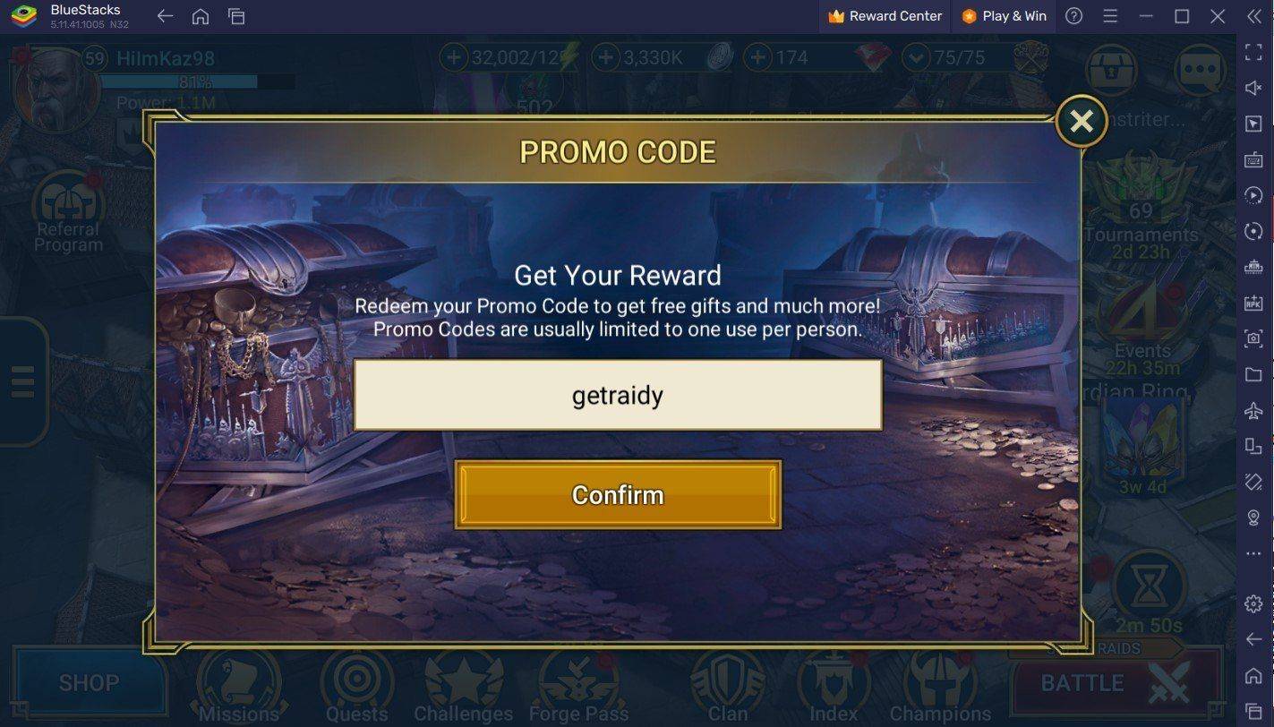 Bagong RAID: Shadow Legends Mga code para sa Enero 2025