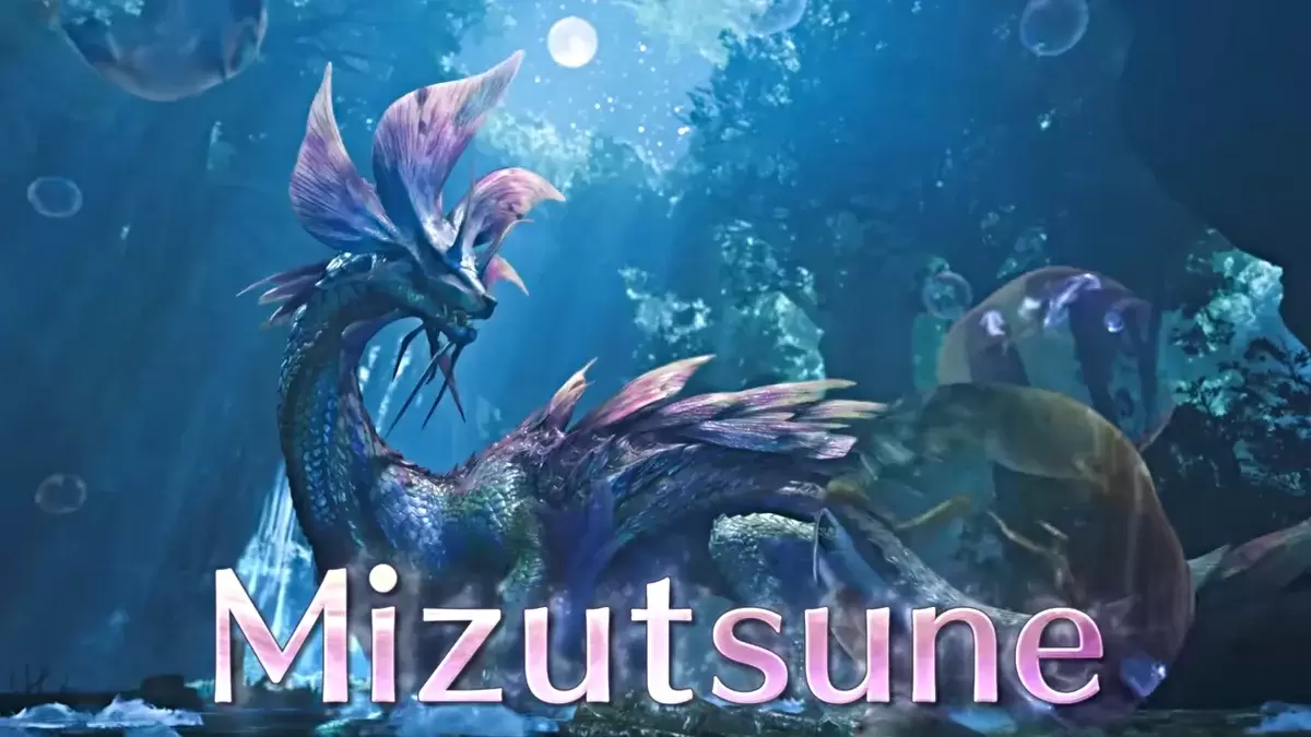 Mizutsune tiết lộ trong Trailer Launch cho Monster Hunter Wilds