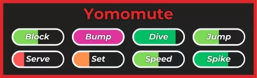 Stile Yomomute dall'esperienza Roblox di Haikyuu Legends