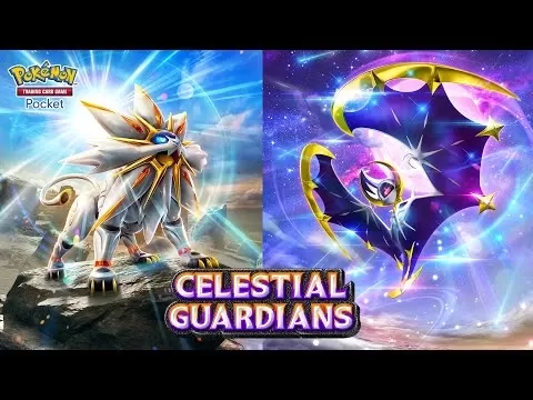 Solgaleo and Lunala join Pokemon TCG Pocket in new Celestial Guardians expansion